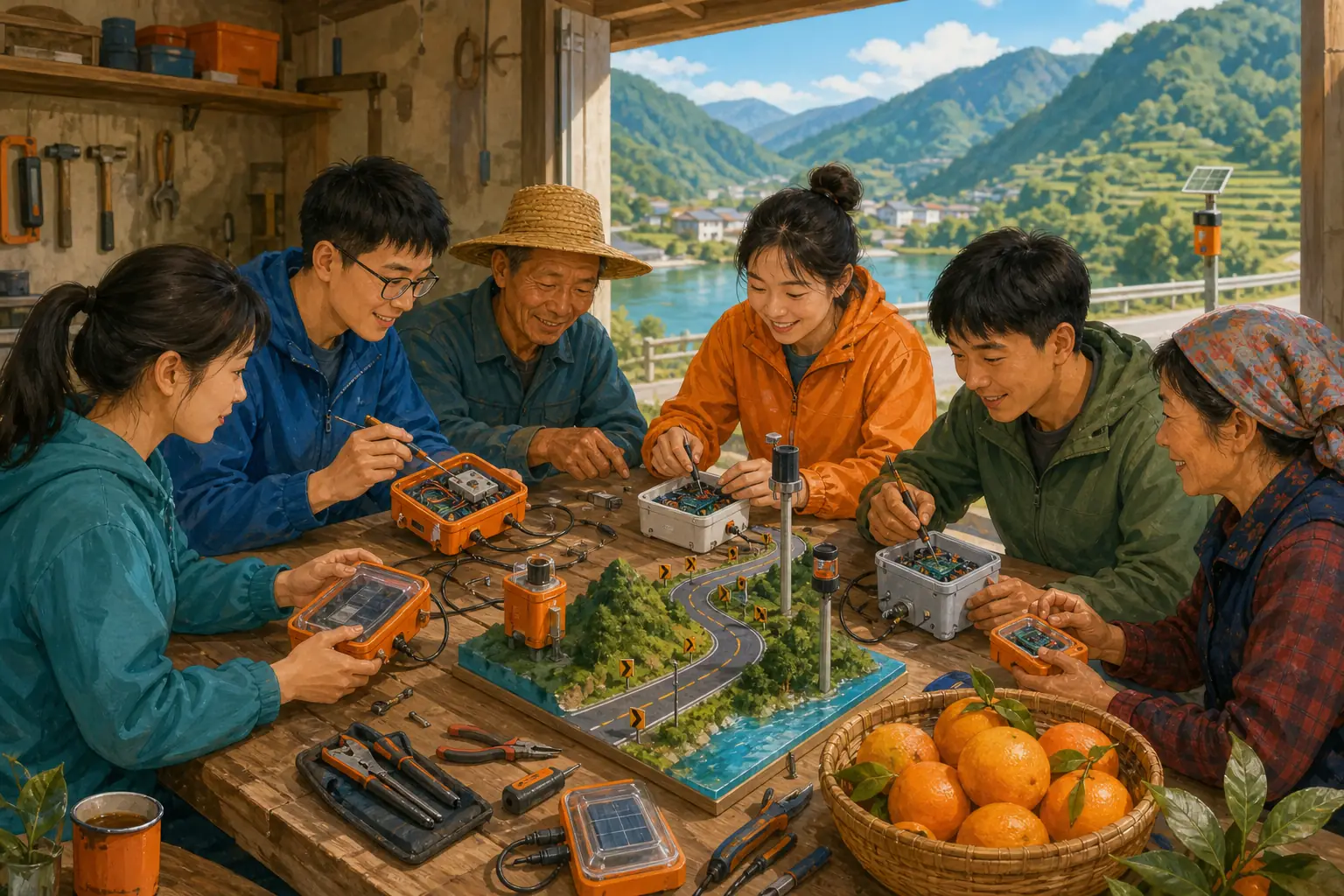 围绕山路安全开展开放共建